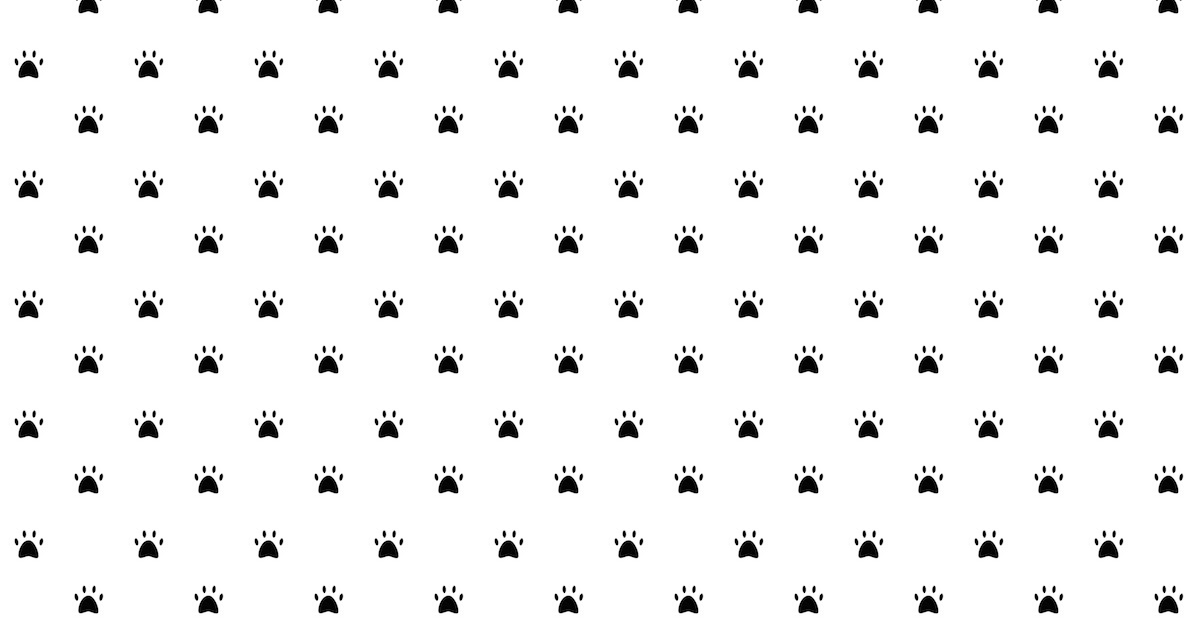 Free digital paw print scrapbooking paper - ausdruckbares Geschenkpapier - freebie