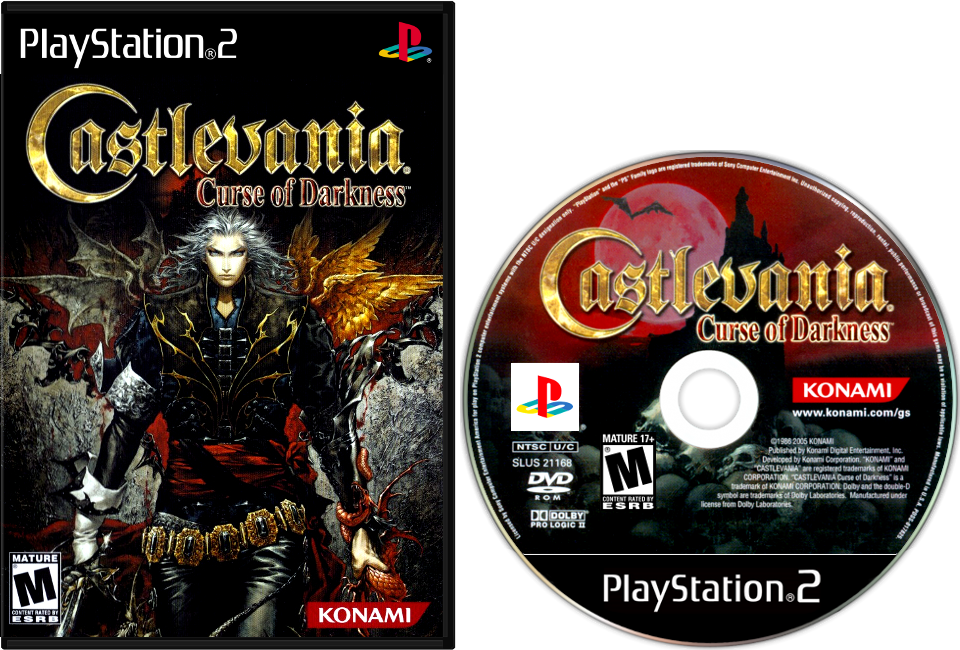 GODDY GAMES Castlevania Curse Of Darkness PS2 LEGENDADO