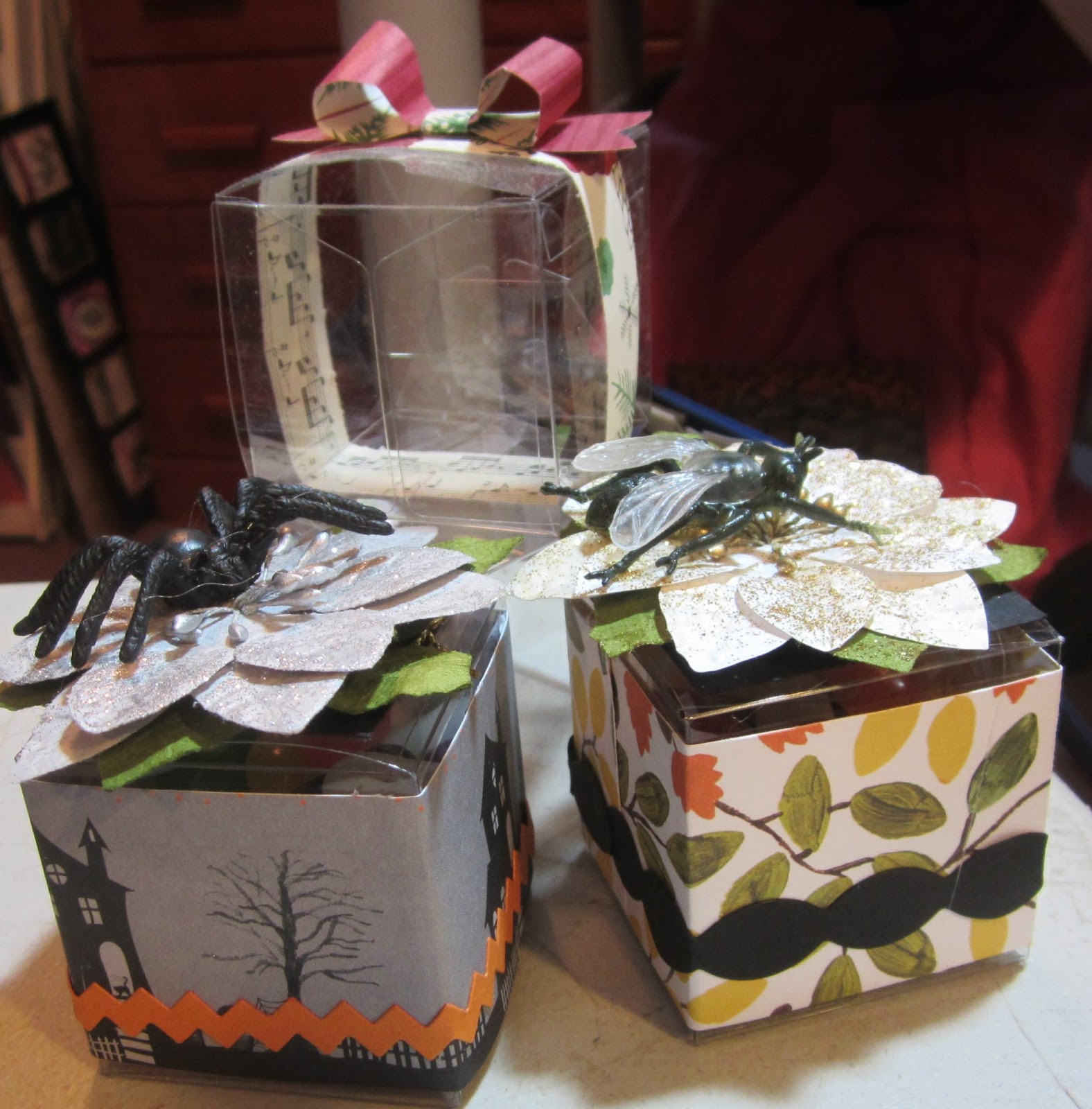 Crafty Maria's Stamping World Another Halloween Treat container