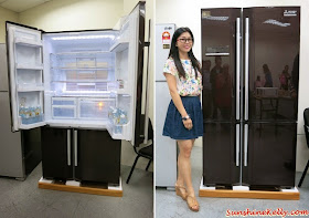 Mitsubishi Electric, Eco Changes, For A Greener Tomorrow, L4Grande refrigerator