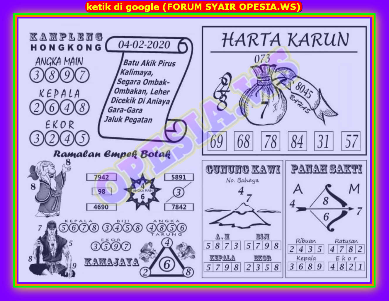 1 New Message Kode Syair Hongkong 4 Februari 2020 Forum Syair Togel Hongkong Singapura Sydney 1 New Message Kode Syair Hongkong 4 Februari 2020 Forum Syair Togel Hongkong Singapura Sydney
