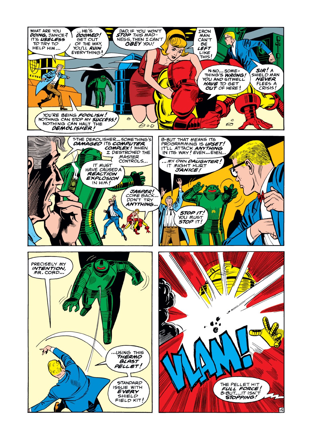 Read online Iron Man (1968) comic -  Issue #2 - 16