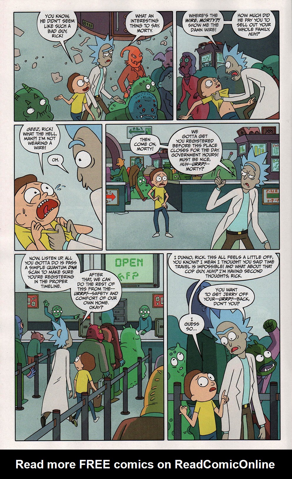Read online Free Comic Book Day 2017 comic -  Issue # Rick and Morty - 8