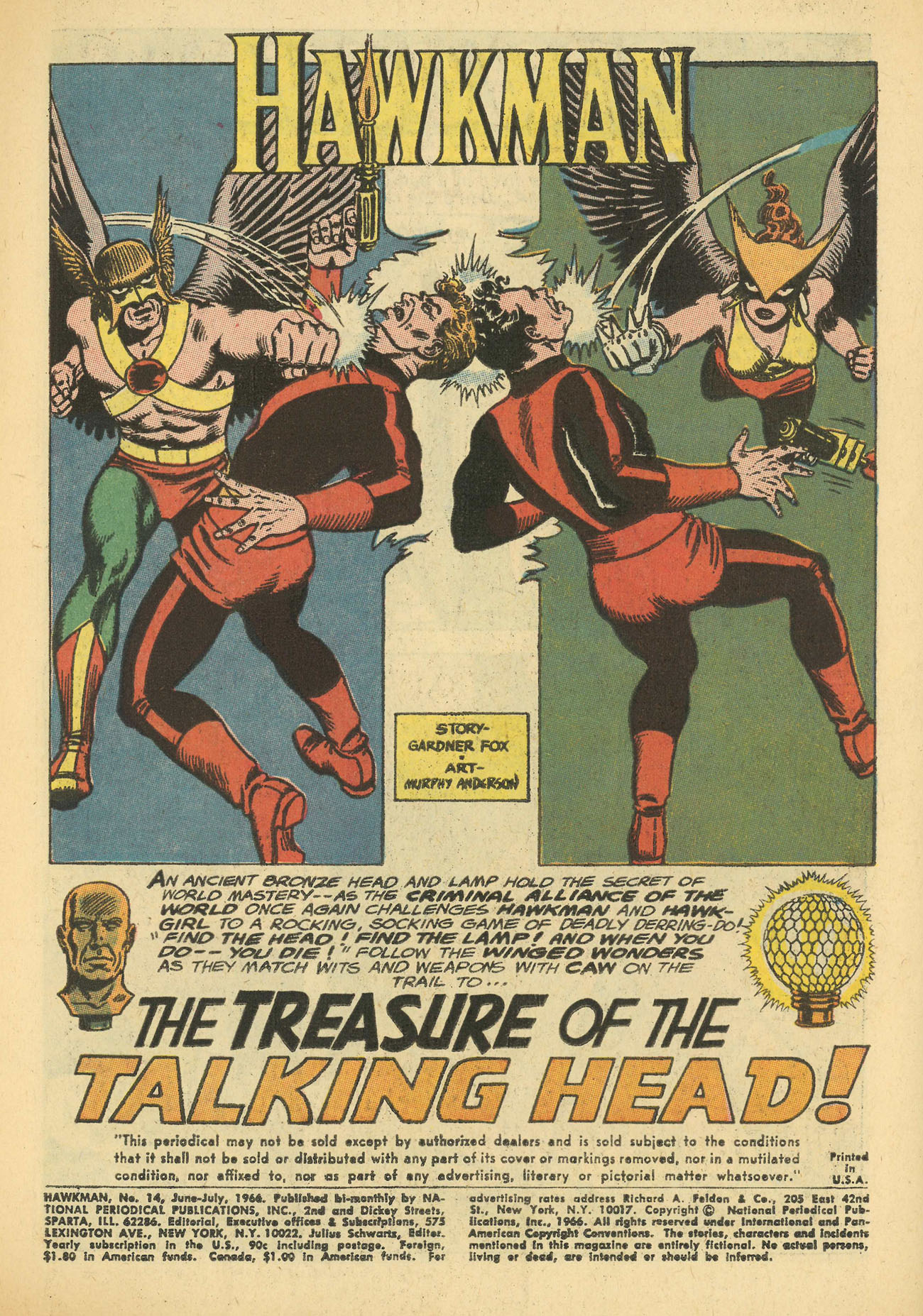 Read online Hawkman (1964) comic -  Issue #14 - 3