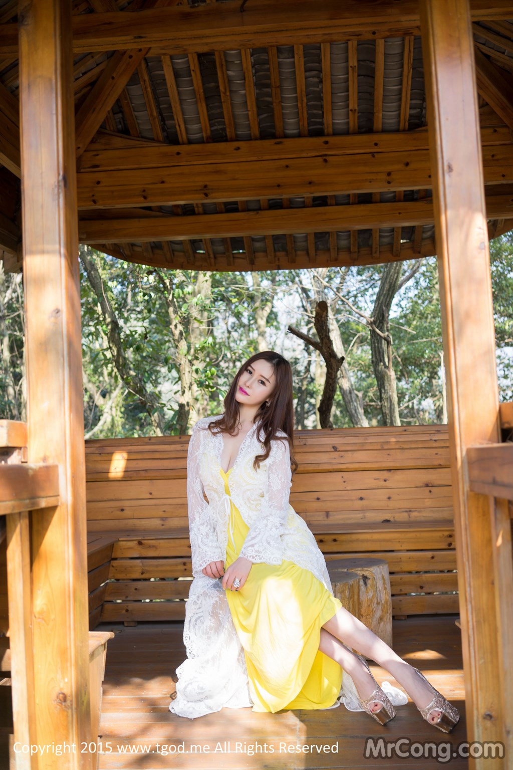 TGOD 2015-04-23: Model Yu Ji Una (于 姬 Una) and Akiki (朱若慕) (53 photos) photo 2-10