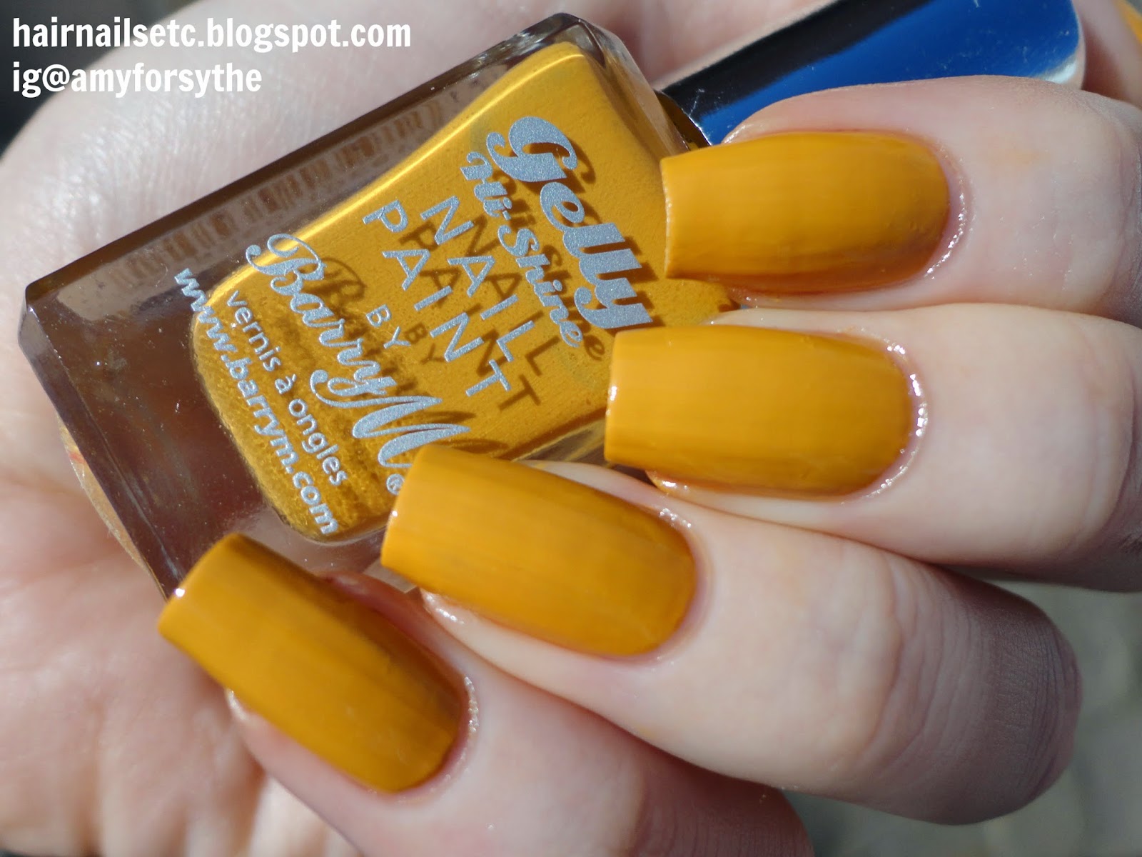 Hair • Nails • Etc UK Nail & Beauty Blog Barry M AW2014 Gelly Nail Paints Mustard, Cocoa
