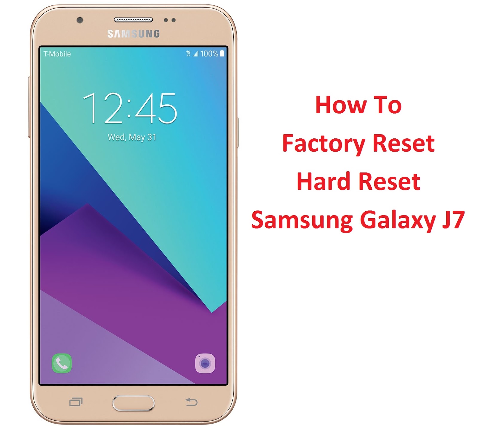 How To Factory Reset / Hard Reset Samsung Galaxy J22 ~ Firmware for