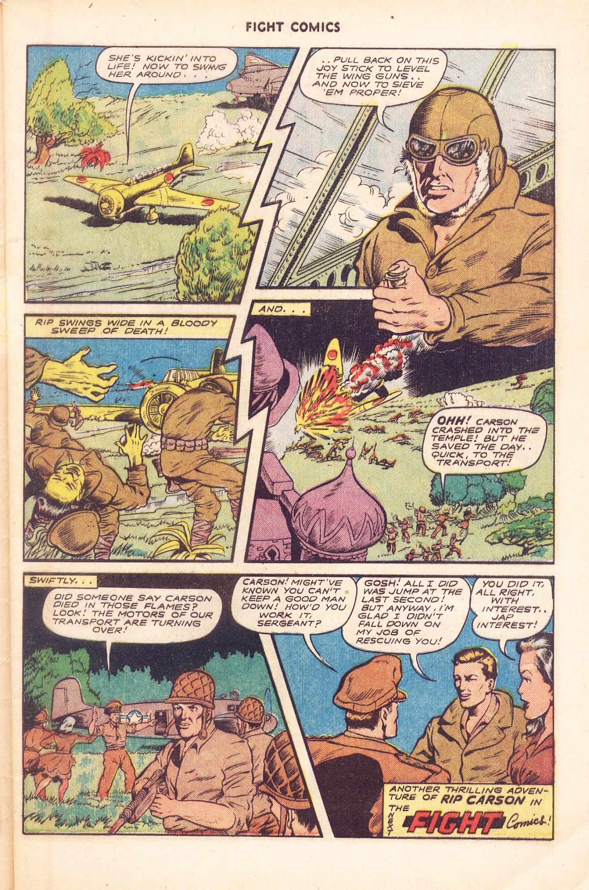 Read online Fight Comics comic -  Issue #37 - 11