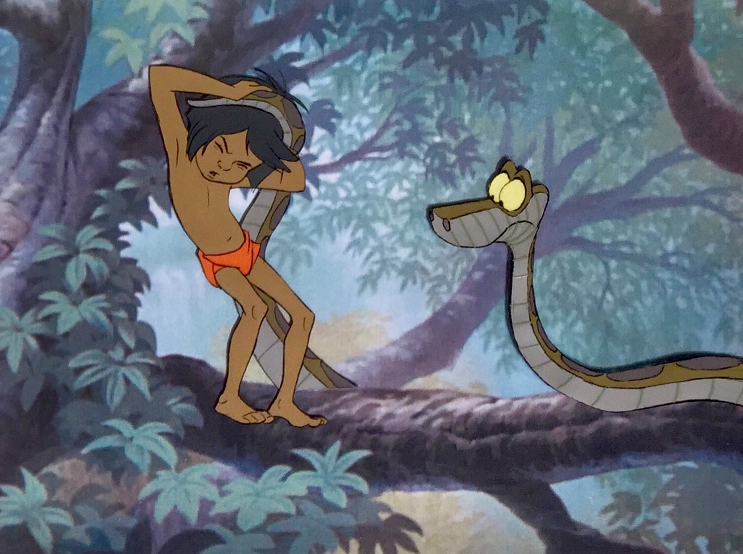 The Jungle Book Mowgli And Kaa - Image to u