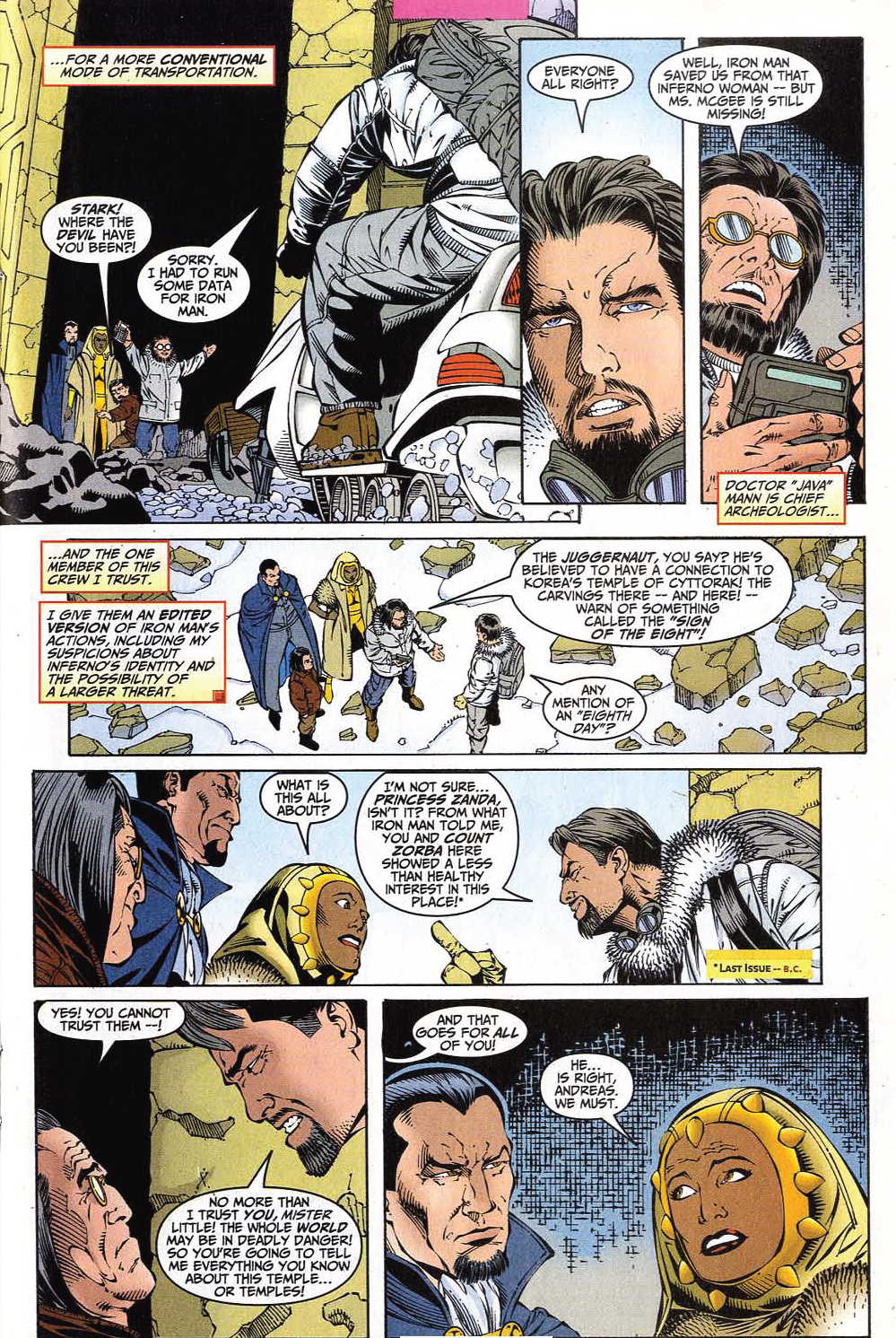 Read online Iron Man (1998) comic -  Issue #22 - 16