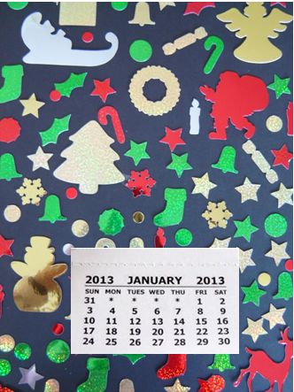 Make Your Own Calendar - Kid's Craft Activity