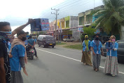 Relawan KNPI Pidie Jaya Galang Dana Untuk Korban Gempa Lombok NTB