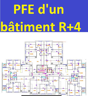 Exemple de PFE d'un bâtiment R+4