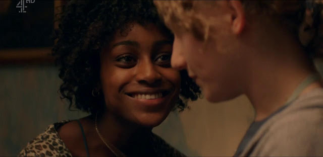 Image of Simona Brown and Talulah Haddon stars of Netflix thriller Kiss Me First based on book by Lottie Moggach