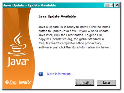 My Computer Tutor: What is a Java Update and is it Safe?
