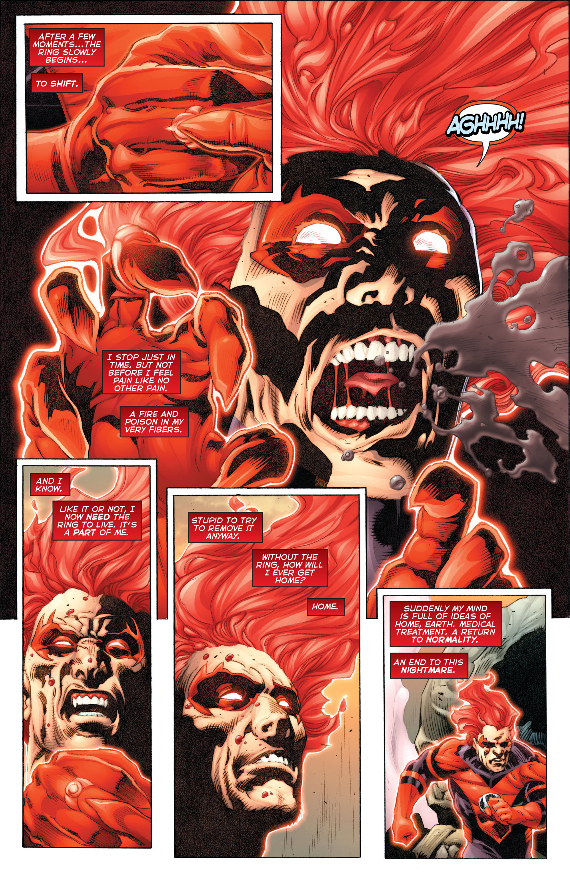 Read online Red Lanterns comic -  Issue #9 - 12