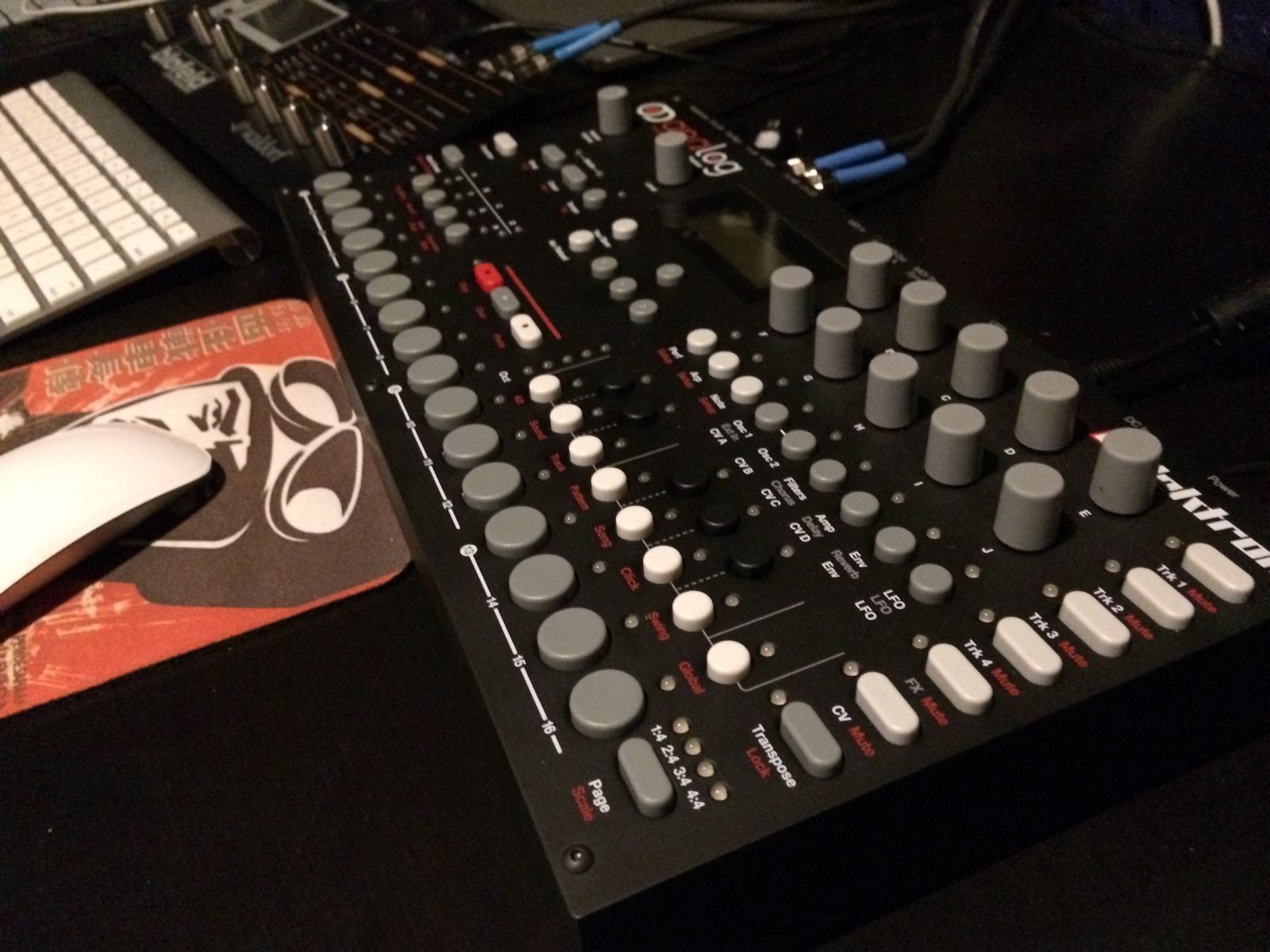 MATRIXSYNTH Elektron Analog Four Synthesizer Sequencer