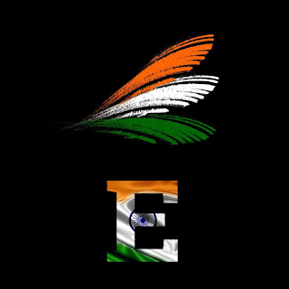 India Independence Day - Profile Picture Name Initials