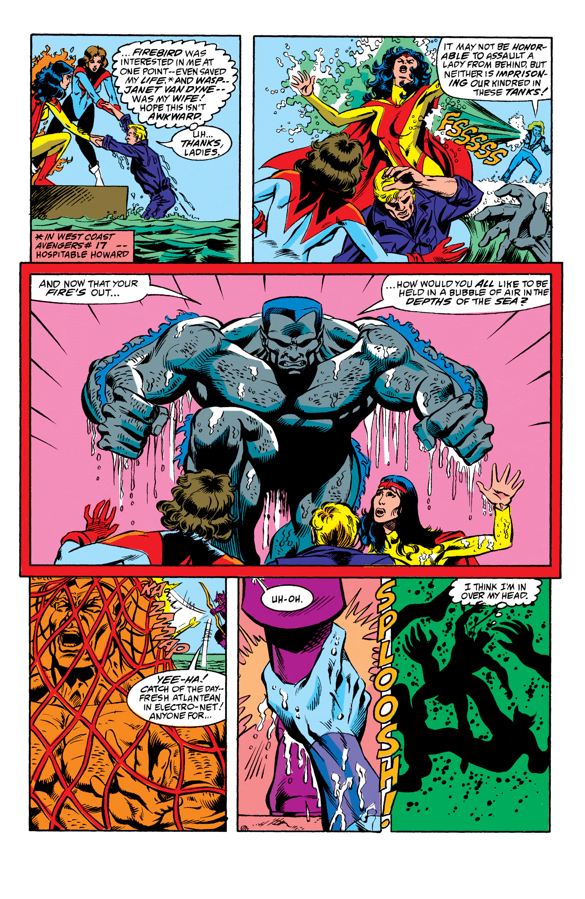 Read online Avengers West Coast Epic Collection: How The West Was Won comic -  Issue #Avengers West Coast Epic Collection Darker Than Scarlet (Part 4) - 40