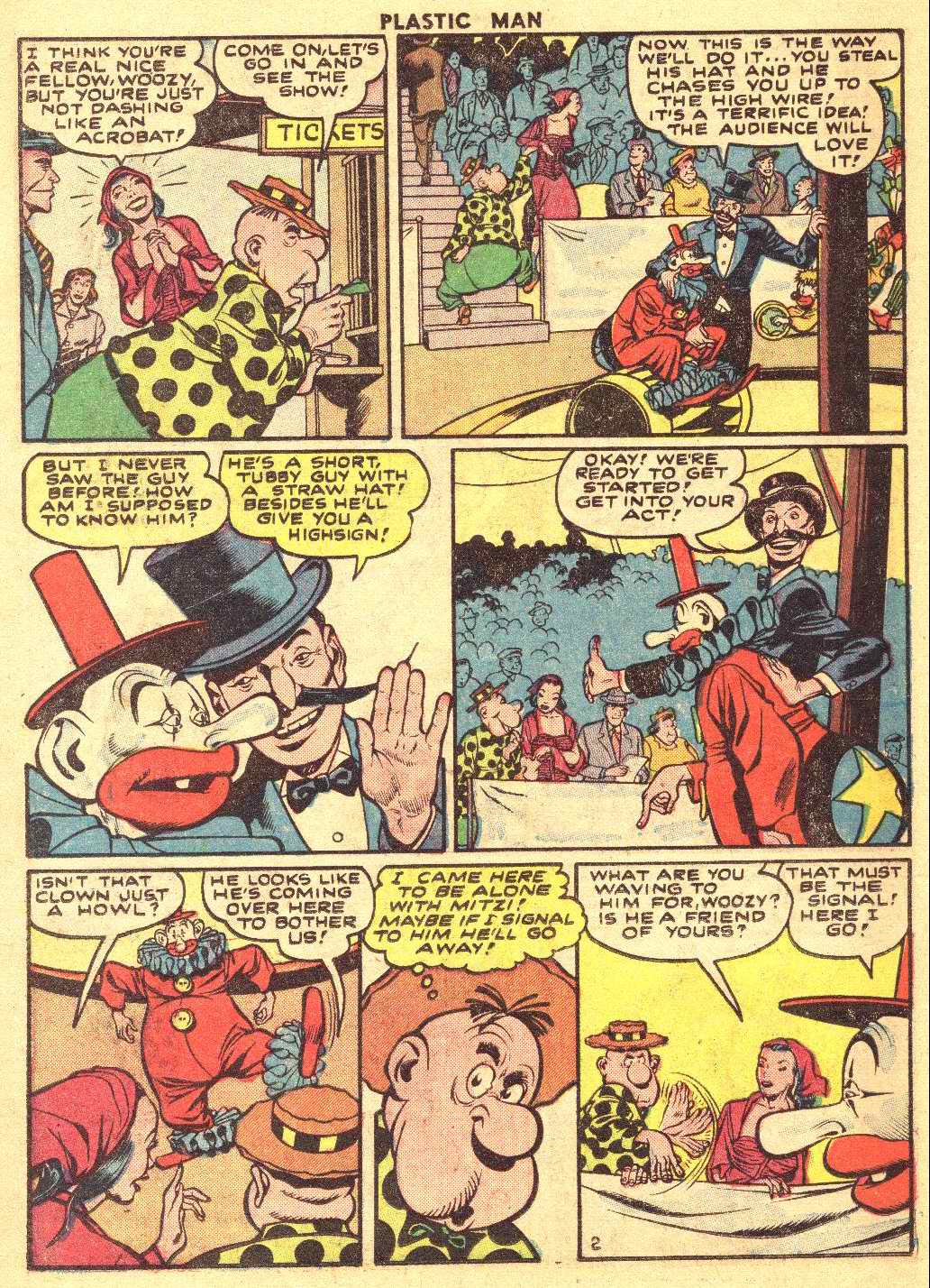 Read online Plastic Man (1943) comic -  Issue #32 - 15