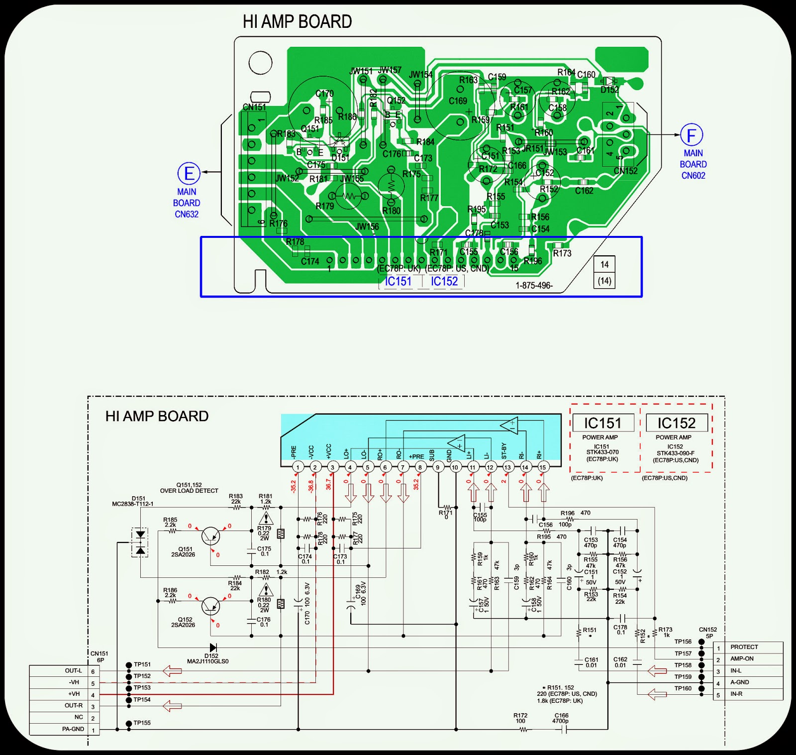 Stk442 130 Amplifier Circuit Diagram