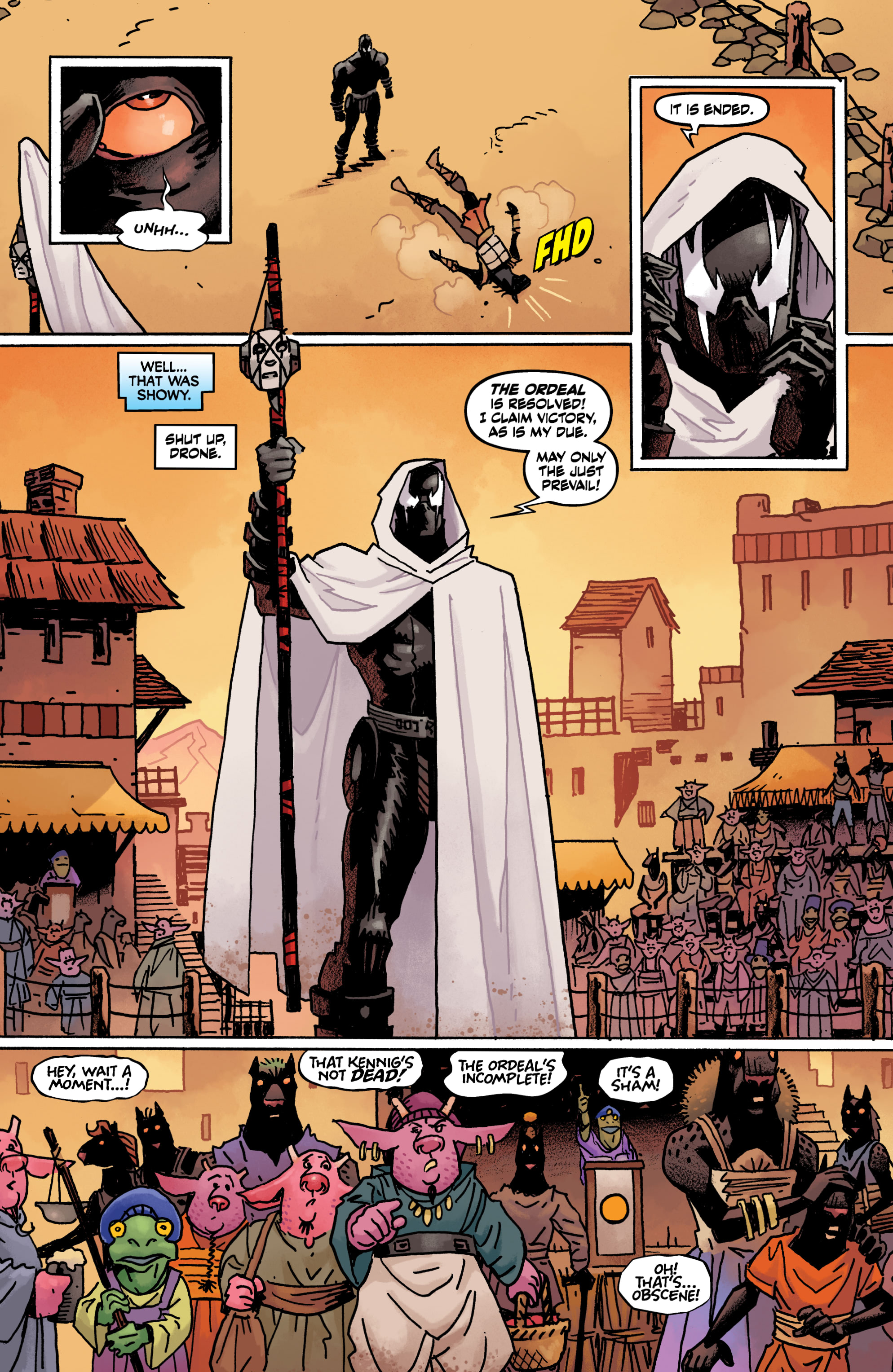 Read online Grendel: Devil's Odyssey comic -  Issue #6 - 14