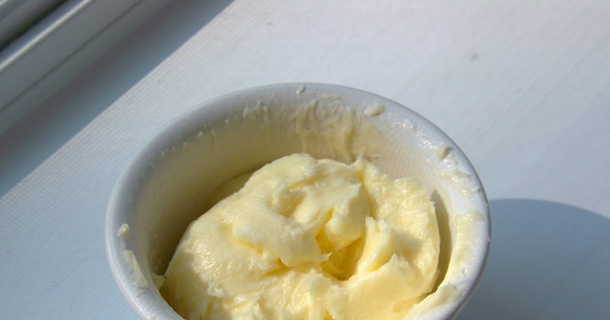 Butter from leftover whipping cream Sid's Sea Palm Cooking