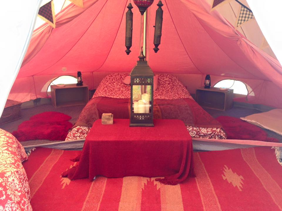 Bells & Labs Painting your own canvas Tents