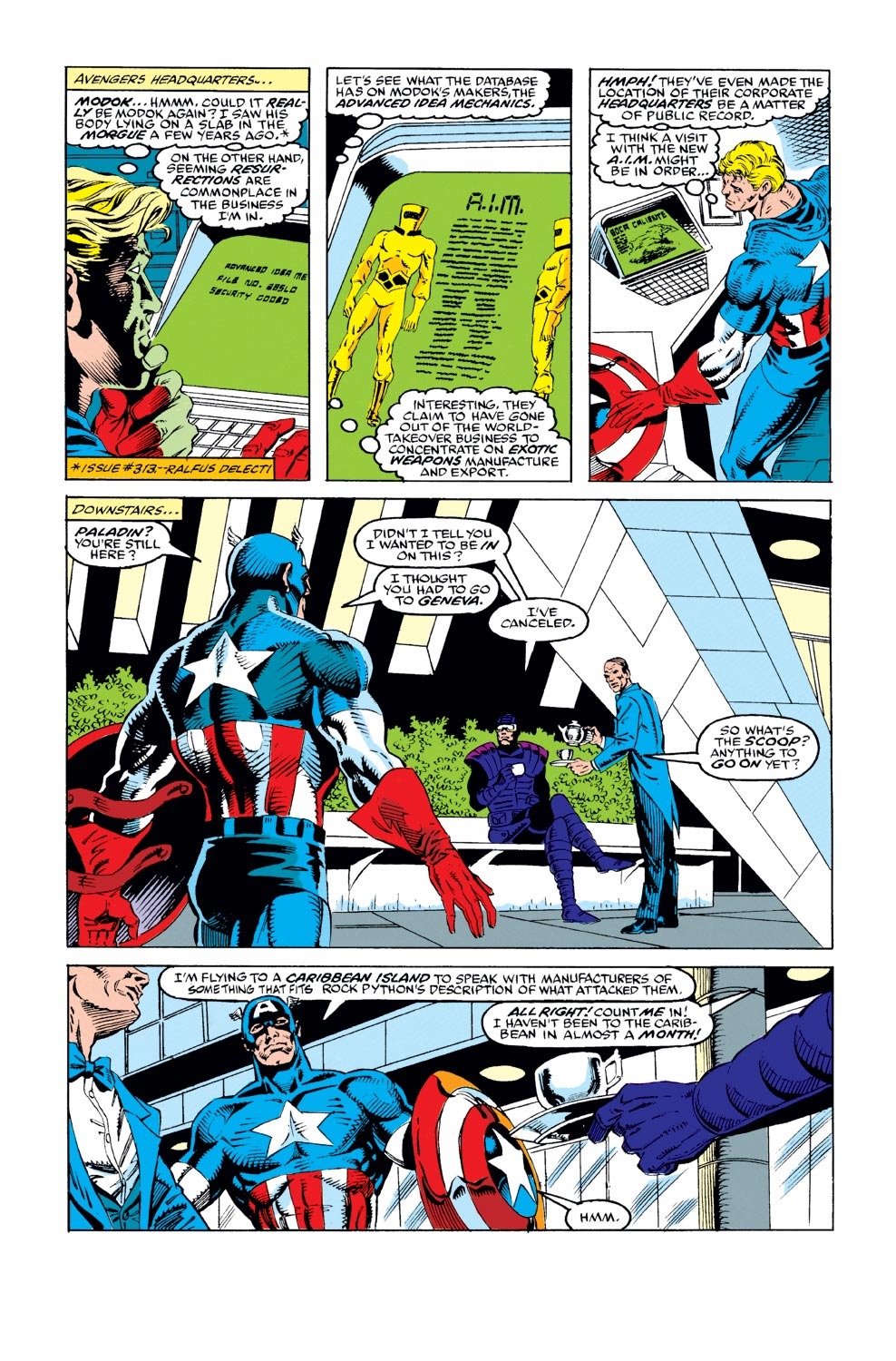 Captain America (1968) Issue #387 #320 - English 7