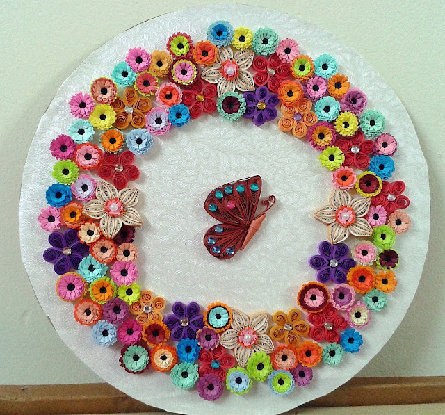 pictures of paper quilling art