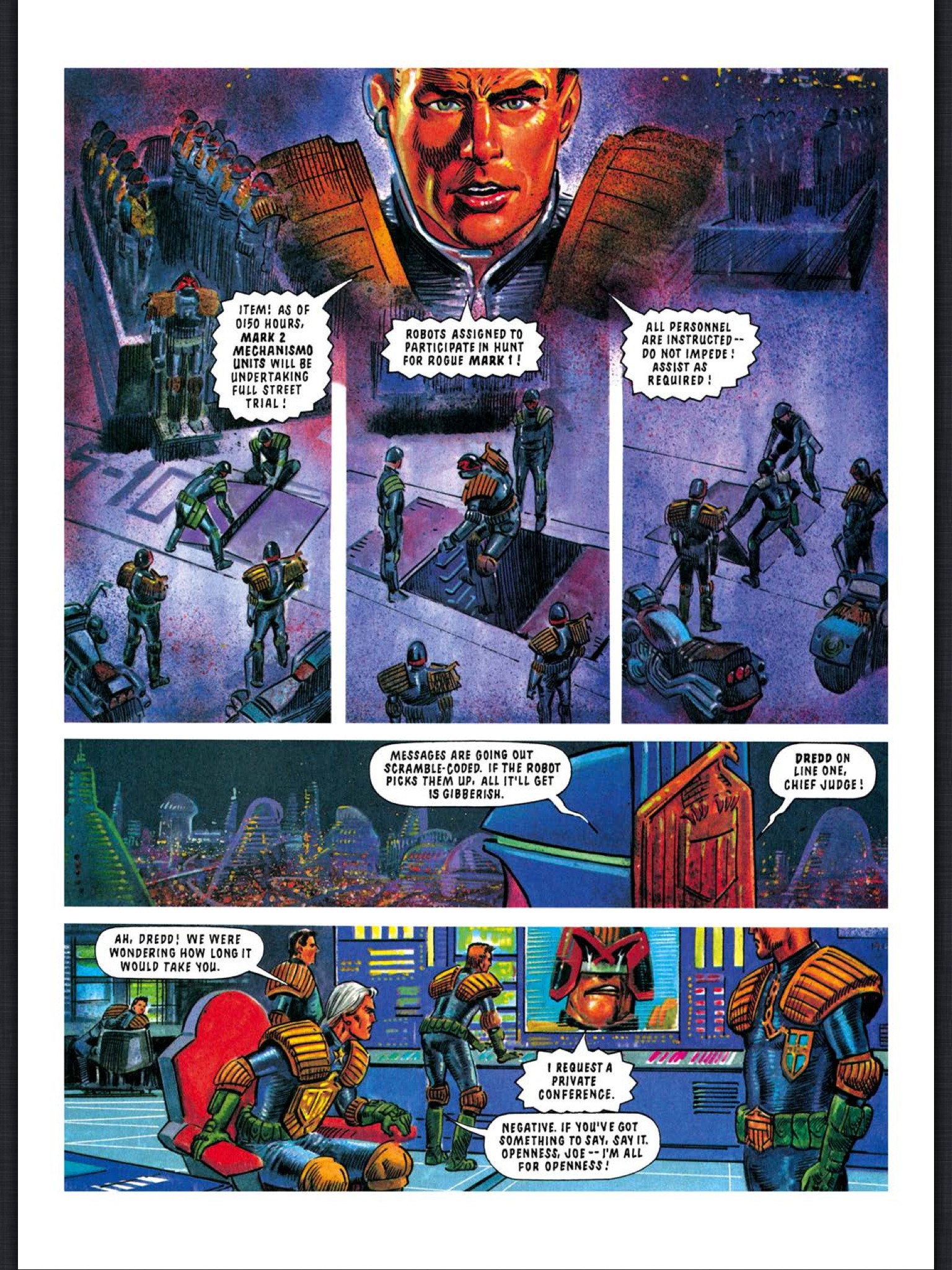 Read online Judge Dredd: The Complete Case Files comic -  Issue # TPB 19 - 291