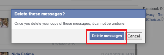How to Clear Facebook Chat History?