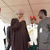Photos Of President Buhari Departing Abuja For London