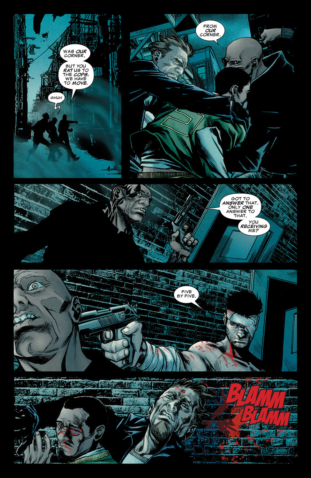 Read online The Punisher (2011) comic -  Issue #4 - 15