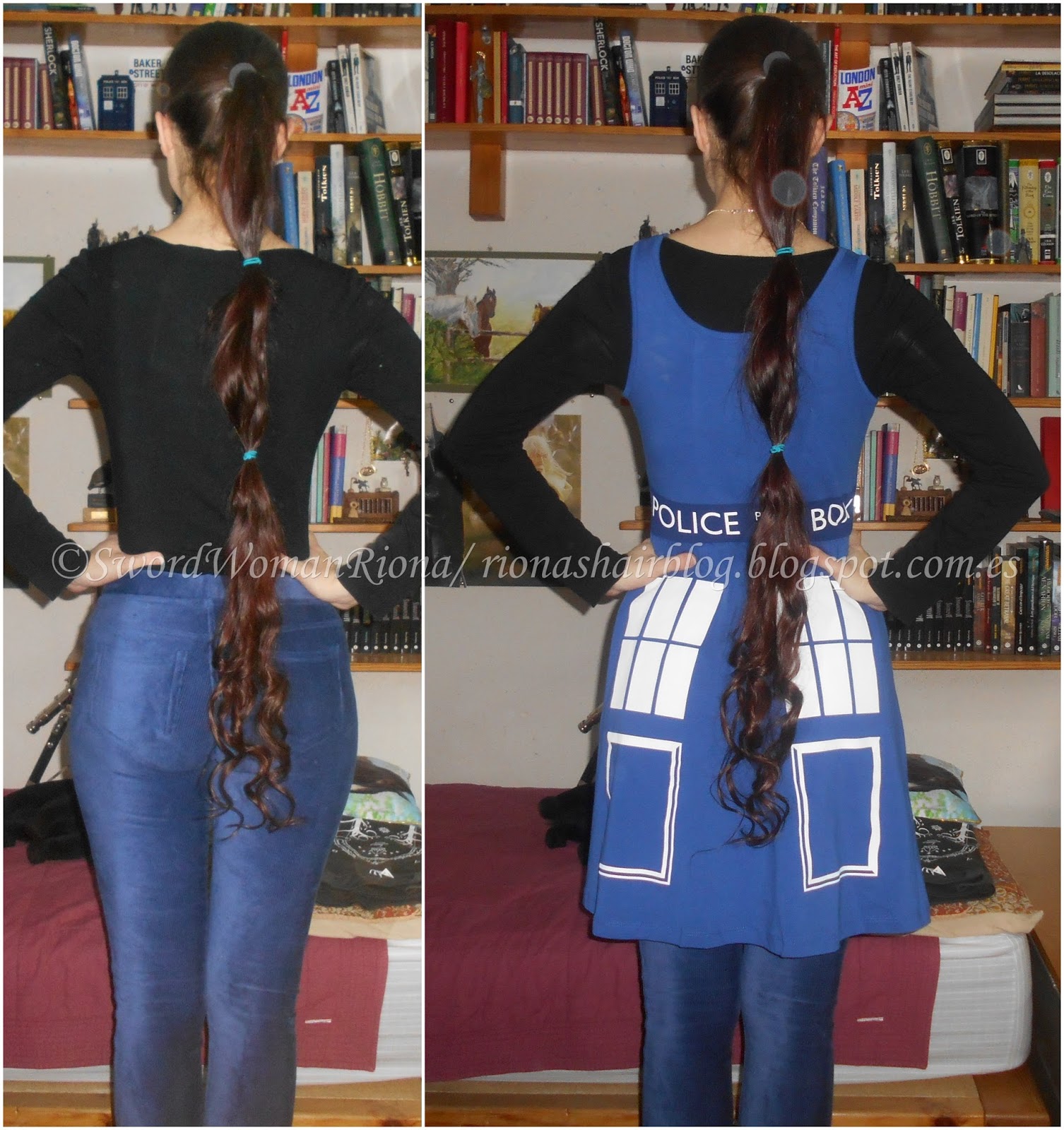 More bendy rollers curls and ponytail length shot ) Hair Style Guide