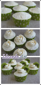 Cupcakes de kiwi