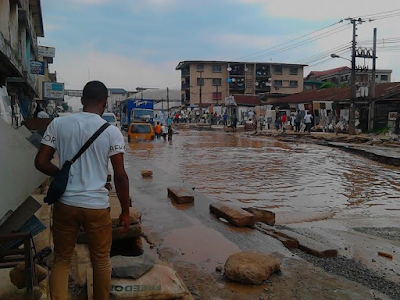 6 Photos: The Terrible state of Faulks Road, Aba