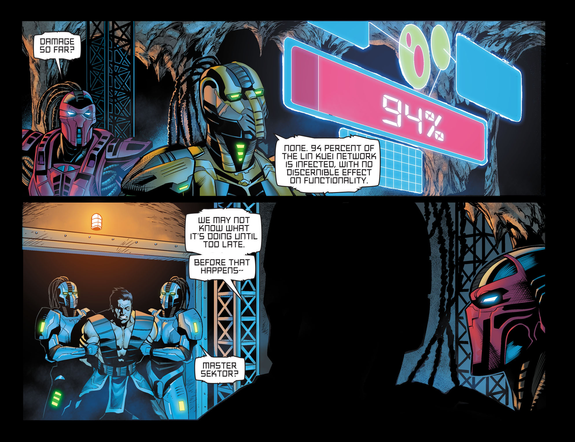 Read online Mortal Kombat X [I] comic -  Issue #35 - 15