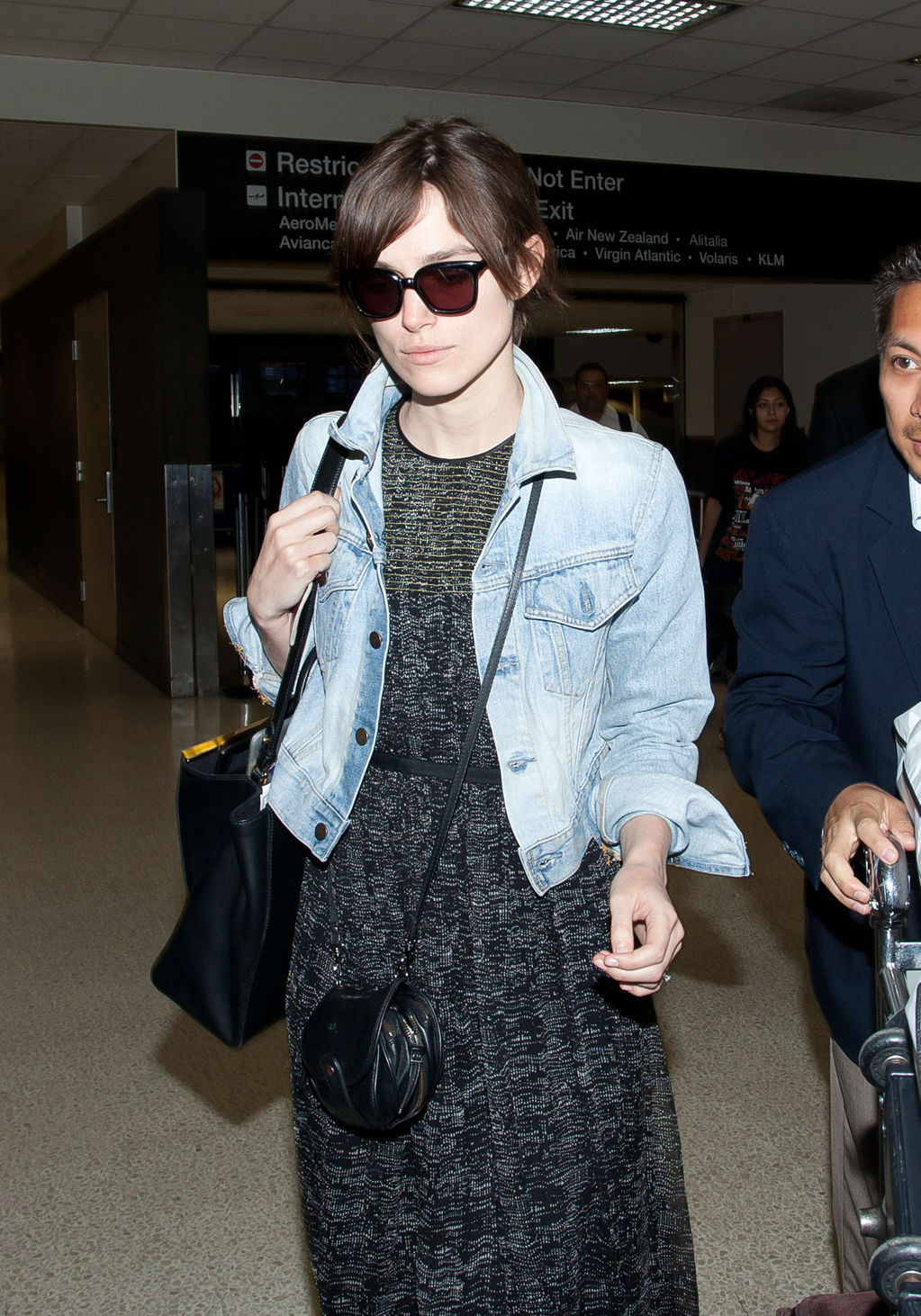 Keira Knightley At LAX Airport June 2012 | Just FAB Celebs