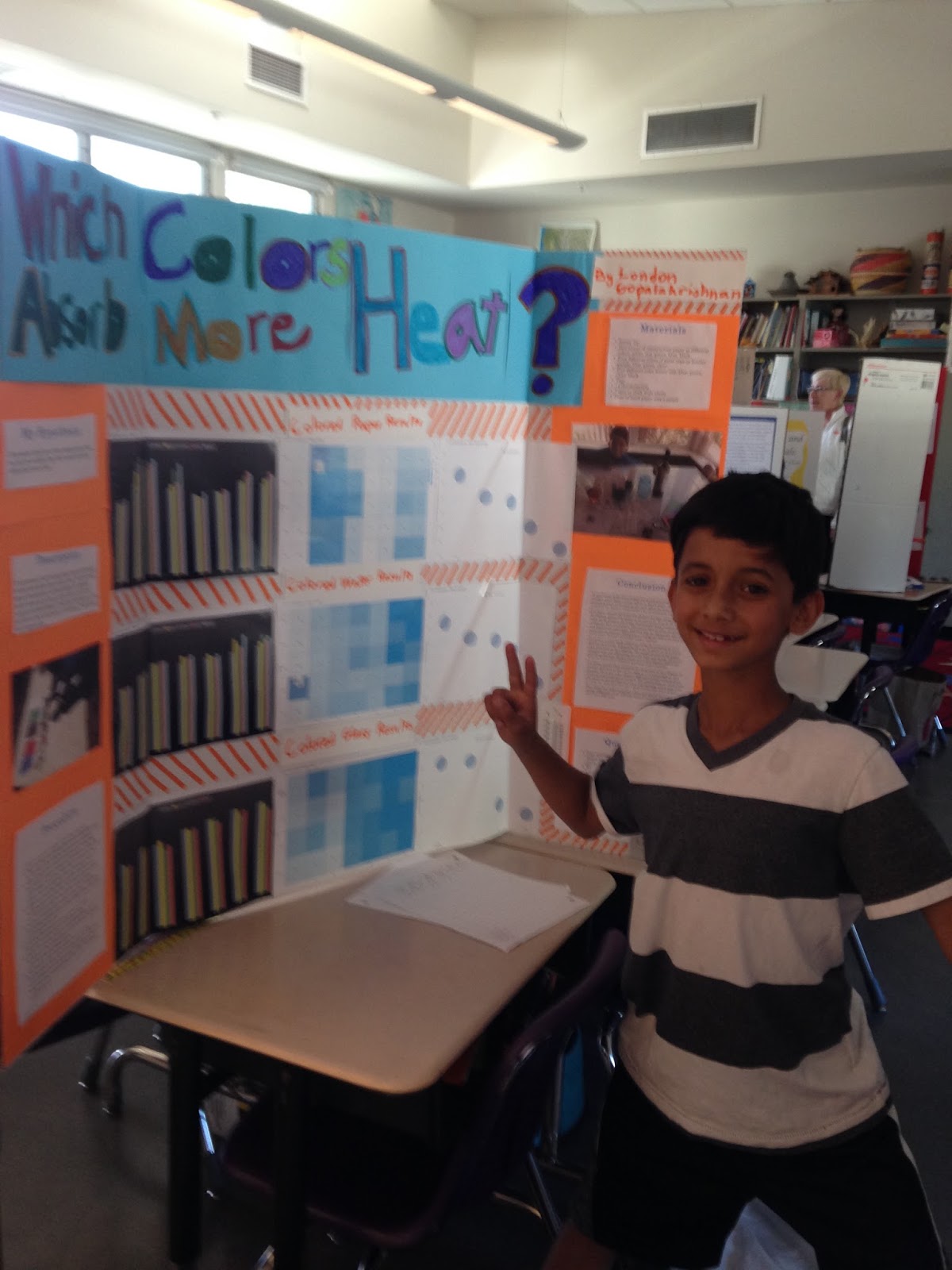Guest Post Heat absorption by colors (4th Grade Science Fair) Knowi Blog