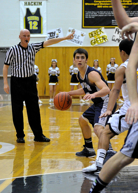 And One, Ref!: Calling the 3 Second Rule in Basketball