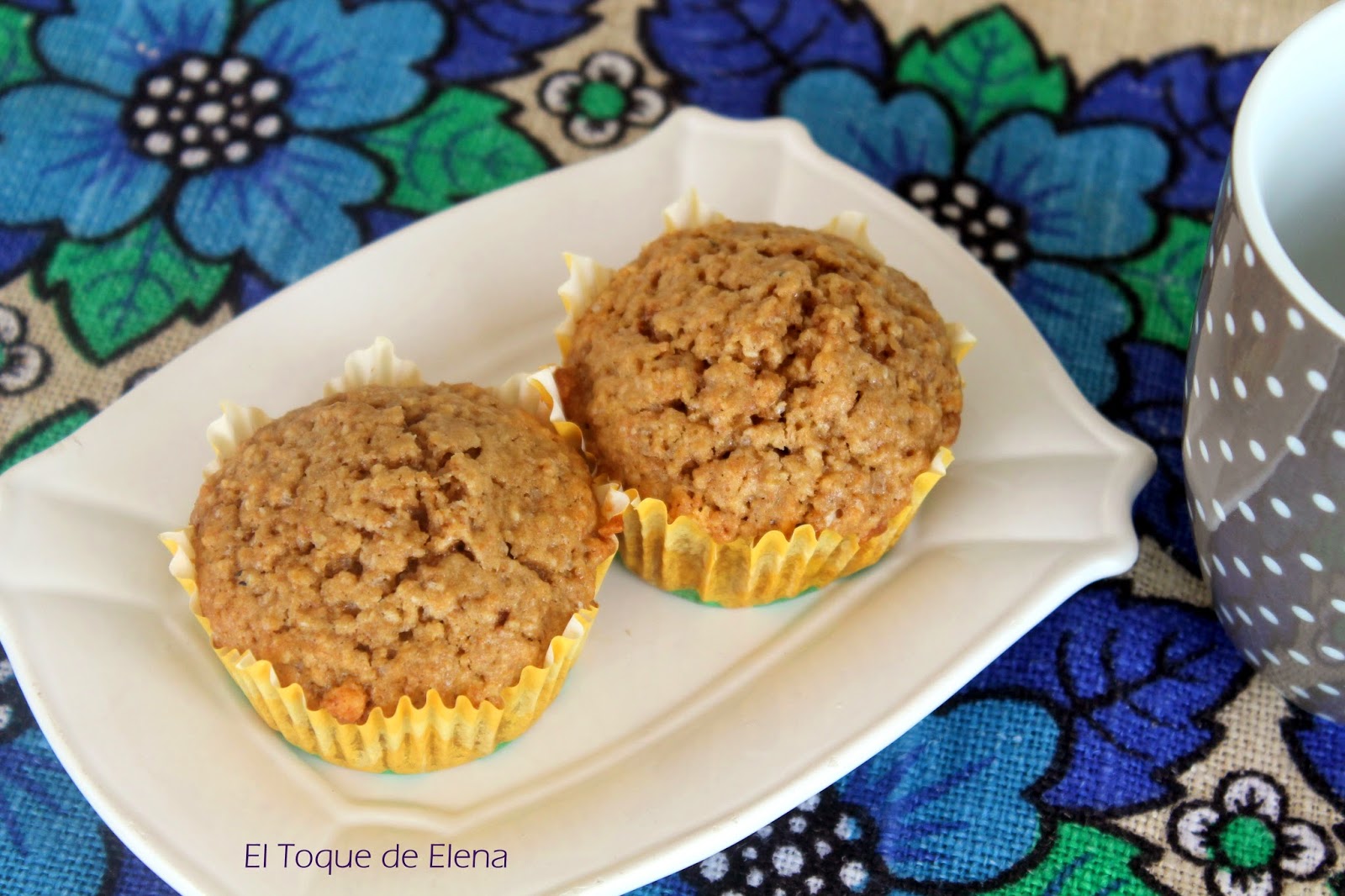 MUFFINS DE AVENA