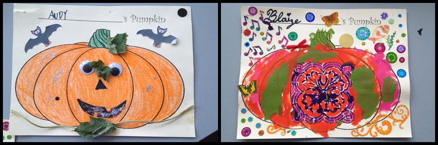 All Things Teachery and more.......: October Family Project- The Pumpkin