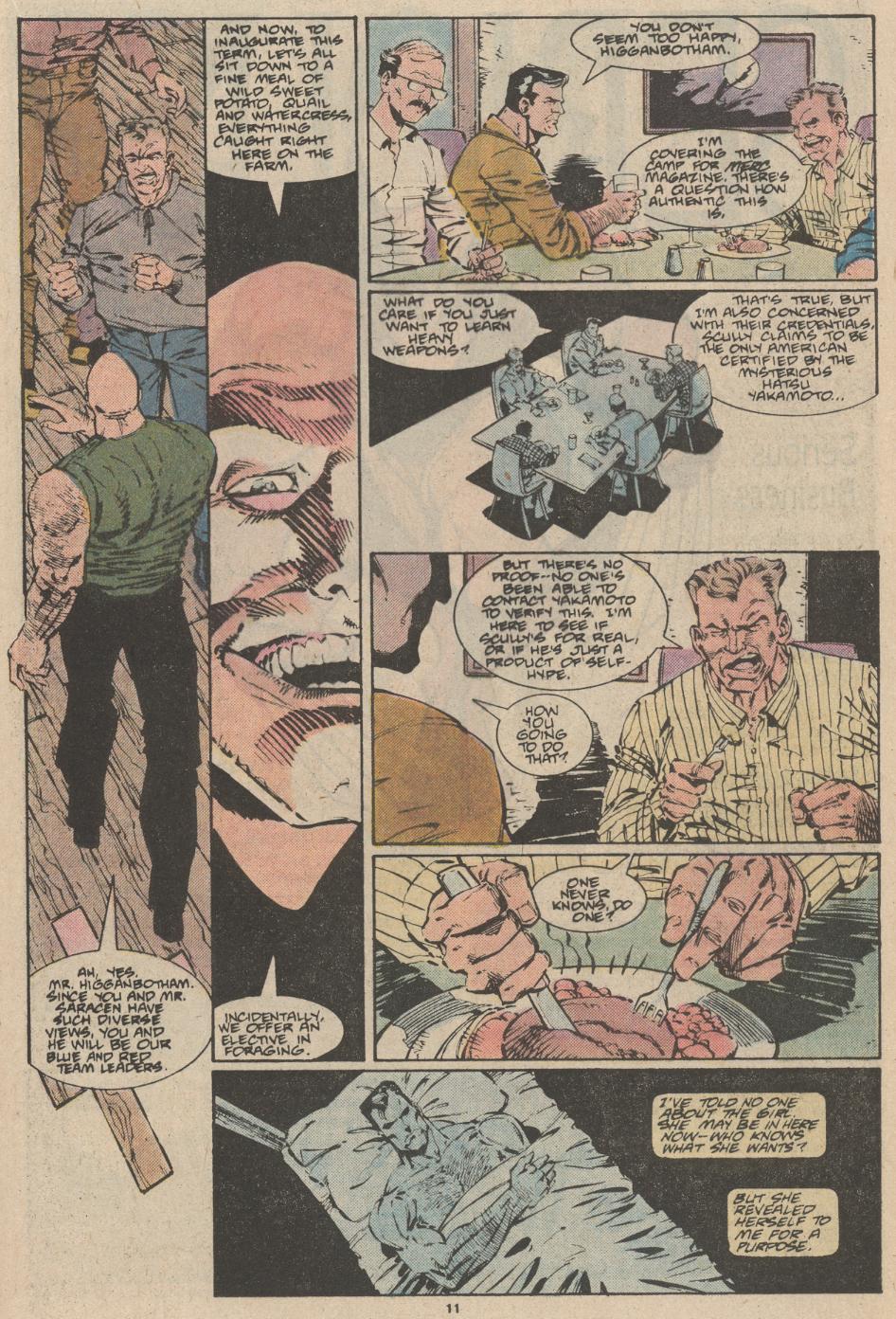 Read online The Punisher (1987) comic -  Issue #22 - Ninja Training Camp - 9