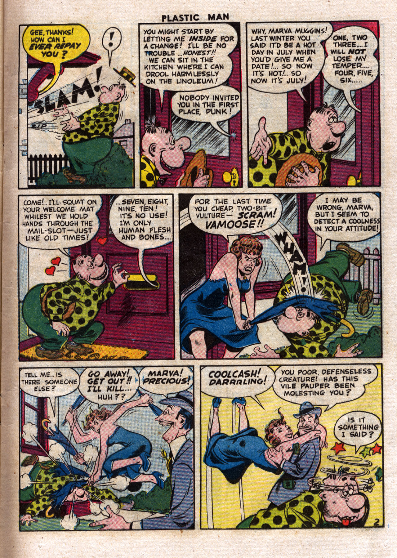 Read online Plastic Man (1943) comic -  Issue #45 - 15