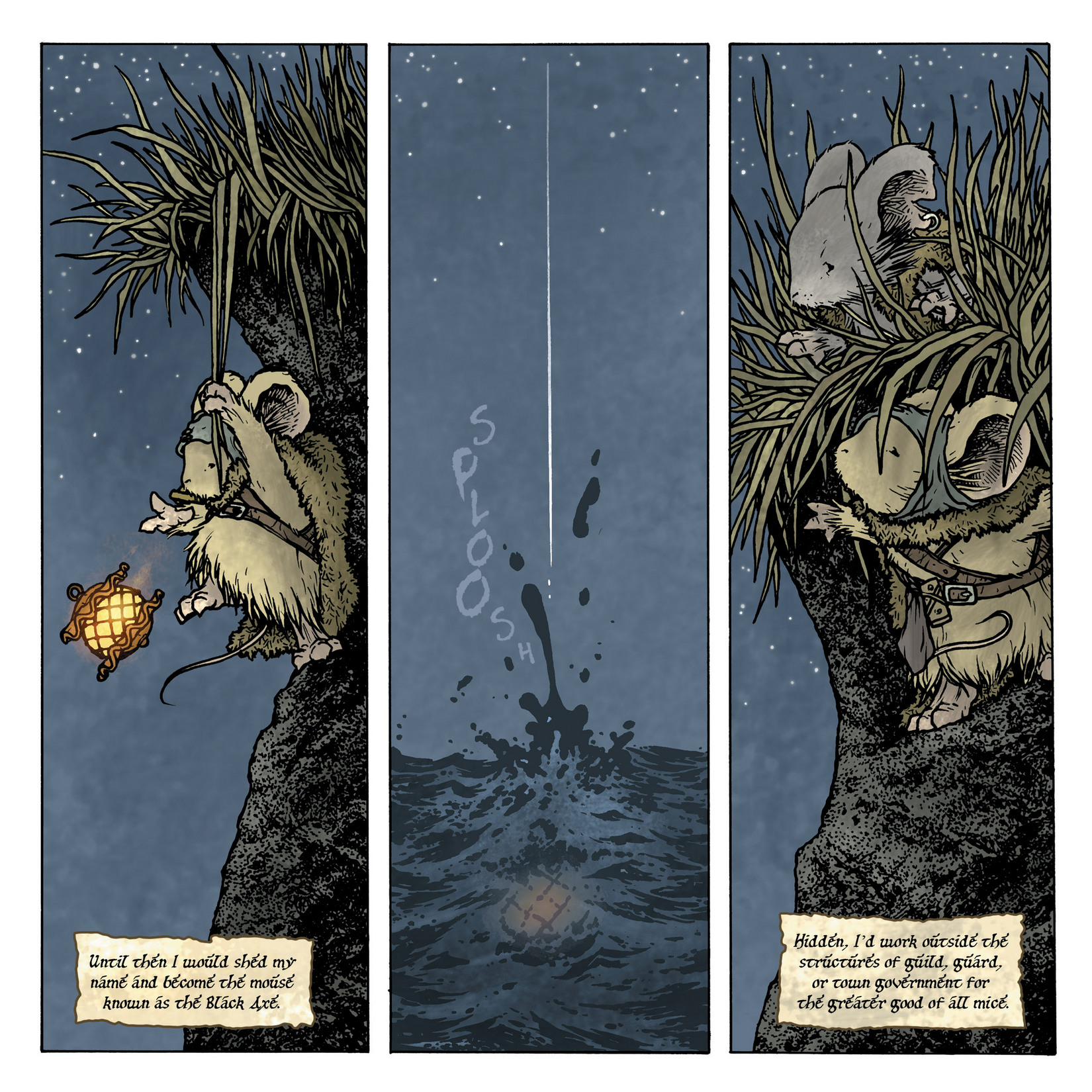 Read online Mouse Guard: The Black Axe comic -  Issue #6 - 23
