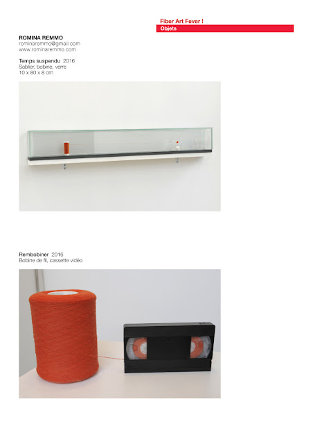 Romina Remmo, art textile contemporain Dessins, photos, collages numériques, objets de couture