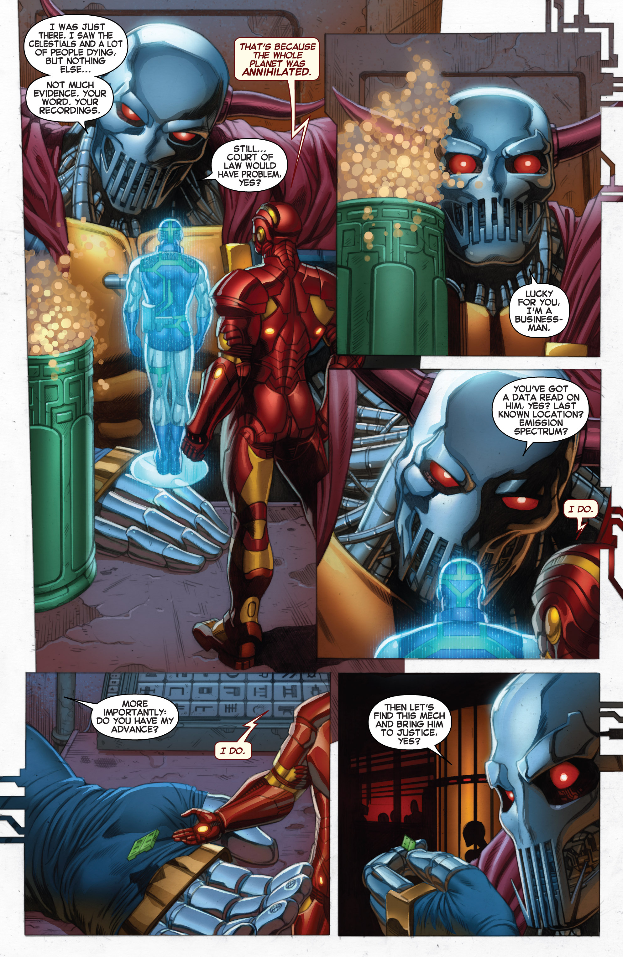 Read online Iron Man (2013) comic -  Issue #9 - 7