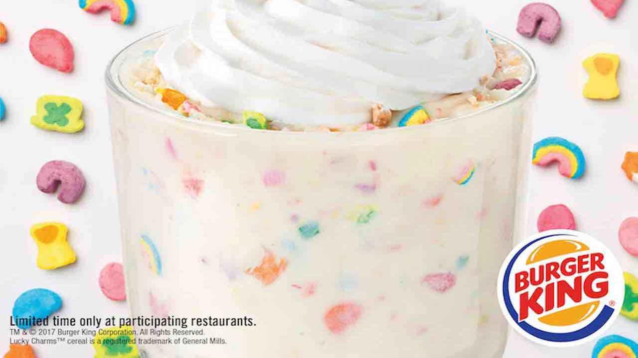 Sofrito In My Soul A Spoonful of Sofrito Burger King's New Lucky Charms Milkshake!