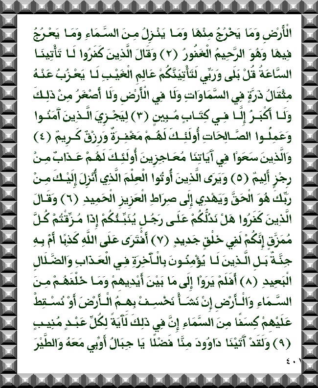 المصحف الإملائي وآية آية وورد وصور المصحف 5 المصحف الإملائي من 401الي500